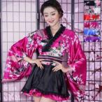 着物ドレス 着物 ドレス 花魁 コスプレ よさこい 衣装 花魁ドレス 浴衣ドレス Jewel ジュエル 孔雀柄 セクシー フリル