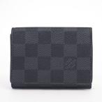 [ возвращенный товар OK][ как новый ] Louis Vuitton Anne verop*karutodu vi jito Damier gla Fit [ футляр для карточек ]