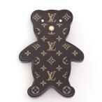 [ возвращенный товар OK][ прекрасный товар ] Louis Vuitton b Rossi .nn-ru плюшевый мишка монограмма полимер / пластик [ брошь ]