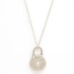 [ возвращенный товар OK] Tiffany 1837 раунд блокировка 1P diamond серебряный 925 бриллиант [ колье ]