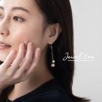 ショッピング福袋対象 【選べる福袋対象商品】 ピアス アクセ コットンパール 揺れる 16Kコーティング パール フック レディース ブランド  40代 30代