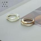 指輪 リング レディース ニッケルフリー 金属アレルギー アクリル樹脂 クリア ライン 大ぶり ニュアンス 夏 普段使い シンプル 女性 SALE