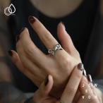 ショッピング福袋対象 【選べる福袋対象商品】 指輪 リング レディース サージカルステンレス 金属アレルギー対応 リボン 16号 フリーサイズ 30代 40代 50代 錆びない つけっぱなし
