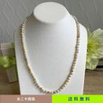 アコヤ真珠 K18 ホワイトゴールド ベビーパールネックレス 40cm n1002