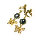 [papiyon] гипер- scene . бабочка. серьги * золотой цвет 