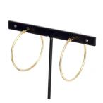 『USED』 K18 リングピアス ピアス 1.4g