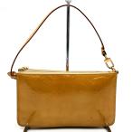 LOUIS VUITTON ルイ・ヴィトン  レキシントン  M91010 ハンドバッグ モノグラムヴェルニ イエローベージュ  黄色 レディース