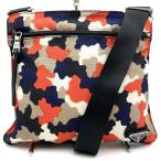 10％OFF!!!セール【6/11まで】PRADA プラダ ショルダーバッグ ナイロンキャンバス 迷彩 カモフラ マルチカラー  メンズ