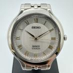 SEIKO  ドルチェ 8J41-6120 腕時計 クオーツ 電池式 チタン シルバー メンズ