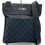 GUCCI グッチ 019 0348 ショルダーバッグ GGキャンバス ブラック 黒 レディース メンズ 女性 男性 斜め掛け ショルダーストラップ調節可