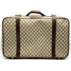 GUCCI Gucci Old Gucci ключ имеется путешествие сумка багажник чемодан GGs шкив m кожа Brown Vintage женский мужской 