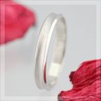 ショッピングプラチナ 結婚指輪 マリッジリング 安い シンプル プラチナ レディースリング PT100 pt10% くぼみ つや消し 指輪