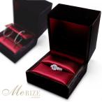 高級 ギフト リング ネックレス ピアス イヤリング　 ケース  クラッシック ブラック エンゲージ プレゼント 婚約指輪 エンゲージリング