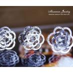 K18 WG"¥À¥¤¥ä¥â¥ó¥Õ¥é¥ï¡¼¥í¡¼¥º¥Ô¥¢¥¹ DIAMOND ROSE PIERCE" SI¥¯¥é¥¹Å·Á³¥À¥¤¥ä¥â¥ó¥É2ÀÐ 0.05ct¡£¥À¥¤¥ä¥â¥ó¥É¤òé¬é¯¤ÎÃæ±û¤Ë·×2ÀС£¤¿¤Ã¤×¤ê»È¤Ã¤¿Ã϶ä¤Ç