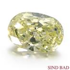天然グリーンダイヤモンド ルース 0.273ct  FANCY LIGHT YELLOW GREEN SI-2 中央宝石研究所 鑑定書付き【ペンダント・指輪・ブローチ等 加工可能】