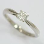 リング 一粒石 ダイヤモンド 0.501ct 17号 プラチナ(Pt900)   【中古】 ジュエリー 【新品仕上げ済み】netshop