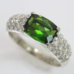 リング グリーントルマリン 1.81ct/ダイヤモンド 計0.93ct 13号 プラチナ(Pt900) 【中古】 ジュエリー 【新品仕上げ済み】netshop