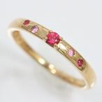 ショッピングルビー STAR JEWELRY(スタージュエリー) リング  ピンクサファイア/ルビー 9号 K10PG【中古】ブランド ジュエリー 【新品仕上げ/クリーニング済み】 netshop