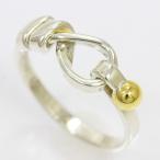 Tiffany&Co.(ティファニー) フラットワイヤー リング   13号  K18YG/SV925  【中古】ブランド ジュエリー 【新品仕上げ/クリーニング済み】 netshop