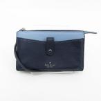 kate spade(ケイトスペード) ロングショルダーバッグ 斜め掛け 財布 WLRU5923 青 ブルー / 【ブランドバッグ】【中古】nb netshop
