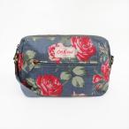 Cath Kidston(キャスキッドソン) フラワー ロングショルダーバッグ 斜め掛け ブルー ビニールコーティング/ 【ブランドバッグ】【中古】nb netshop