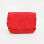 TORY BURCH(トリーバーチ) マリオン チェーンロングショルダーバッグ 斜め掛け 赤 レッド 【ブランドバッグ】 【中古】 netshop