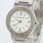 BVLGARI(ブルガリ) デイト BB23  白文字盤 SS クォーツ レディース  【中古】 腕時計 netshop