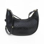 TORY BURCH(トリーバーチ) Tモノグラム 2WAYバッグ ショルダー 黒 ブラック レザー【ブランドバッグ】 【中古】 netshop