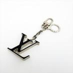 LOUIS VUITTON(ルイヴィトン) ポルトクレイイニシャルLV キーリング キーホルダー シルバー金具 【中古】 アクセサリー netshop