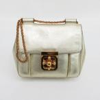 chloe(クロエ) エルシー チェーンショルダーバッグ ジャンパンゴールド 【ブランドバッグ】 【中古】 netshop