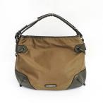 BURBERRY(バーバリー) ワンショルダーバッグ カーキ ナイロン×レザー【ブランドバッグ】 【中古】 netshop