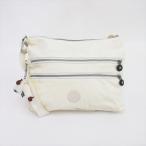 ショッピングkipling Kipling(キプリング)  ロングショルダーバッグ 斜め掛け  白 ホワイト ナイロン/ 【ブランドバッグ】【中古】nb netshop