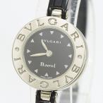 BVLGARI(ブルガリ) ビーゼロ B.zero.1 ラバーベルト BZ22S 黒 ブラック文字盤 ステンレススチール(SS)×ラバー クォーツ レディース  【中古】 腕時計 netshop