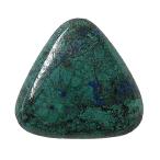 アズライト トリリアントカボション ルース 裸石 20x21x3mm 1点物 天然石 ルース