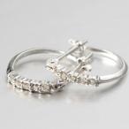 18金ピアス ダイヤモンド フープピアス k18　ゴールド　女性 人気 ホワイトデー