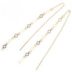 揺れるピアス 18金ピアス 18k ゴールド 人気 おしゃれ アメリカンピアス 30代 40代 ホワイトデー