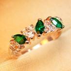  кольцо кольцо высококлассный зеленый . камень зодиакальный камень день рождения память день Рождество День матери металл аллергия соответствует 