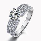 Yahoo! Yahoo!ショッピング(ヤフー ショッピング)指輪 リング K18 煌き満天星0.8ct本物輝きダイヤモンドCZ彩石リングK18RGP【２COLOR】