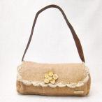 Yahoo! Yahoo!ショッピング(ヤフー ショッピング)★毛糸のレースの縁取りがかわいいショルダーバッグ☆Lacewood