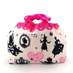 ハンドメイド【お弁当袋】シンデレラ柄ホワイト