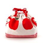 ハンドメイド【お弁当袋】りんご柄2