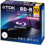 TDK данные для Blue-ray диск BD-R 25GB 1-6 скоростей белый широкий принтер bru10 листов упаковка 5mm тонкий кейс BRD25