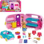 バービー(Barbie) オンライン限定チェルシーとたのしいキャンプギターもたきびもたのしめるキュートなくるまとトレーラーのセット 3才~