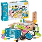 BRIO ( желтохвост o) builder motor комплект все 12 цельный объект возраст 3 лет ~ ( сборка игрушка в машине дерево развивающая игрушка из дерева ) 3