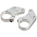  Hurricane (HURRICANE) нижний руль держатель (37MM вилка ) серебряный HB0630A-01