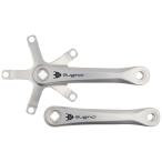 スギノ(Sugino) RD4 (シングル用) 165mm シルバー JISテーパー BB別売