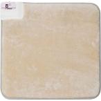 山善 ミニマット 40×40cm ホットマット 一人用 足元マット 電気座布団 電気マット ベージュ YMM-W402
