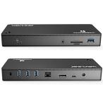 WAVLINK thunderbolt 3 ドック ドッキングステーション thunderbolt 3 ハブ85W出力 4K 60Hz (4