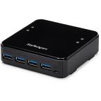 StarTech.com 4x4Âбþ USB 3.0 ¼þÊÕµ¡´ï¶¦Í¥¹¥¤¥Ã¥Á(ÀÚÂØ´ï) 4Âæ¤Î¥³¥ó¥Ô¥å¡¼¥¿¤«¤é4¸ý¤Î¼þÊÕµ¡´ï¤Ë¥¢¥¯¥»¥¹ Mac