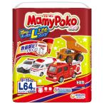 パンツ Lサイズ マミーポコ パンツ オムツ(9?15kg)64枚 トミカ・プラレールデザイン企画大容量パック